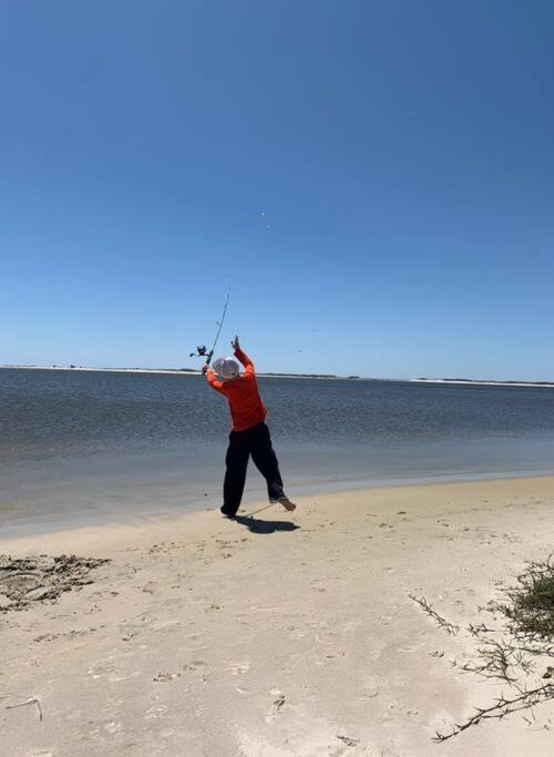 Pet Friendly Tranquil Cottage With Fire-Pit And Seasonal Hot Tub Sept-March Minutes To Beaches Dauphin Island Exterior foto
